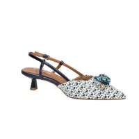Tamaris Donna Slingback 1-29512-46 Beige/Blu