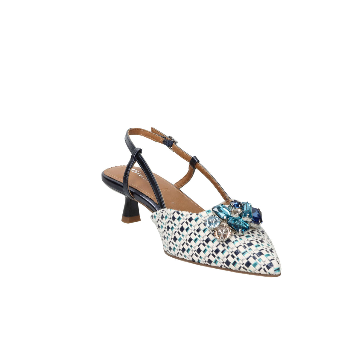 Tamaris Donna Slingback 1-29512-46 Beige/Blu