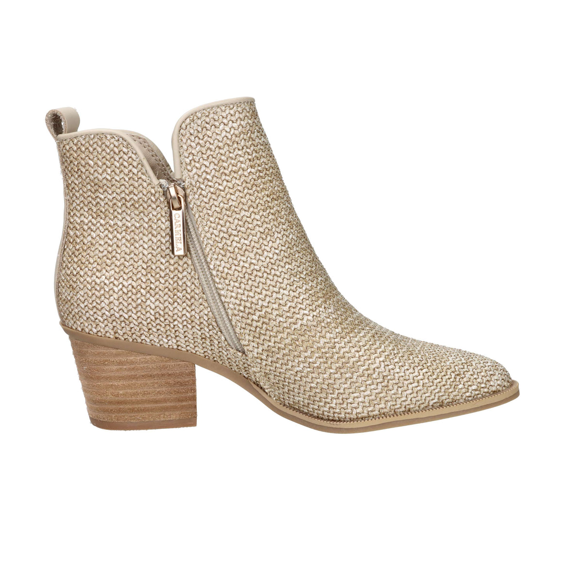 Carmela Women Heeled Ankle Boots 163223 Beige