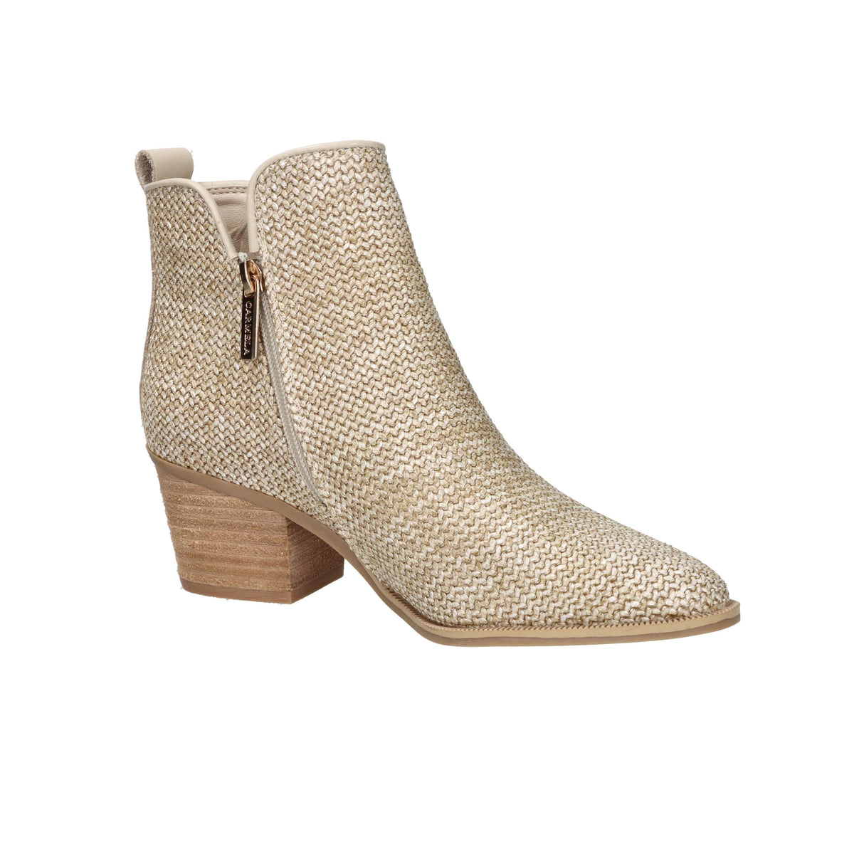 Carmela Women Heeled Ankle Boots 163223 Beige