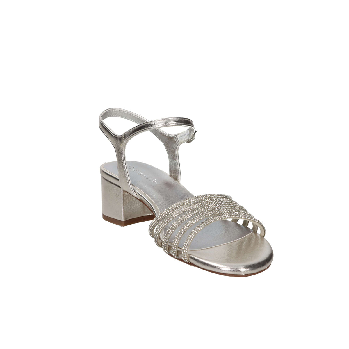 Tamaris Mujer Sandalia con tacón 1-28248-44 Plata