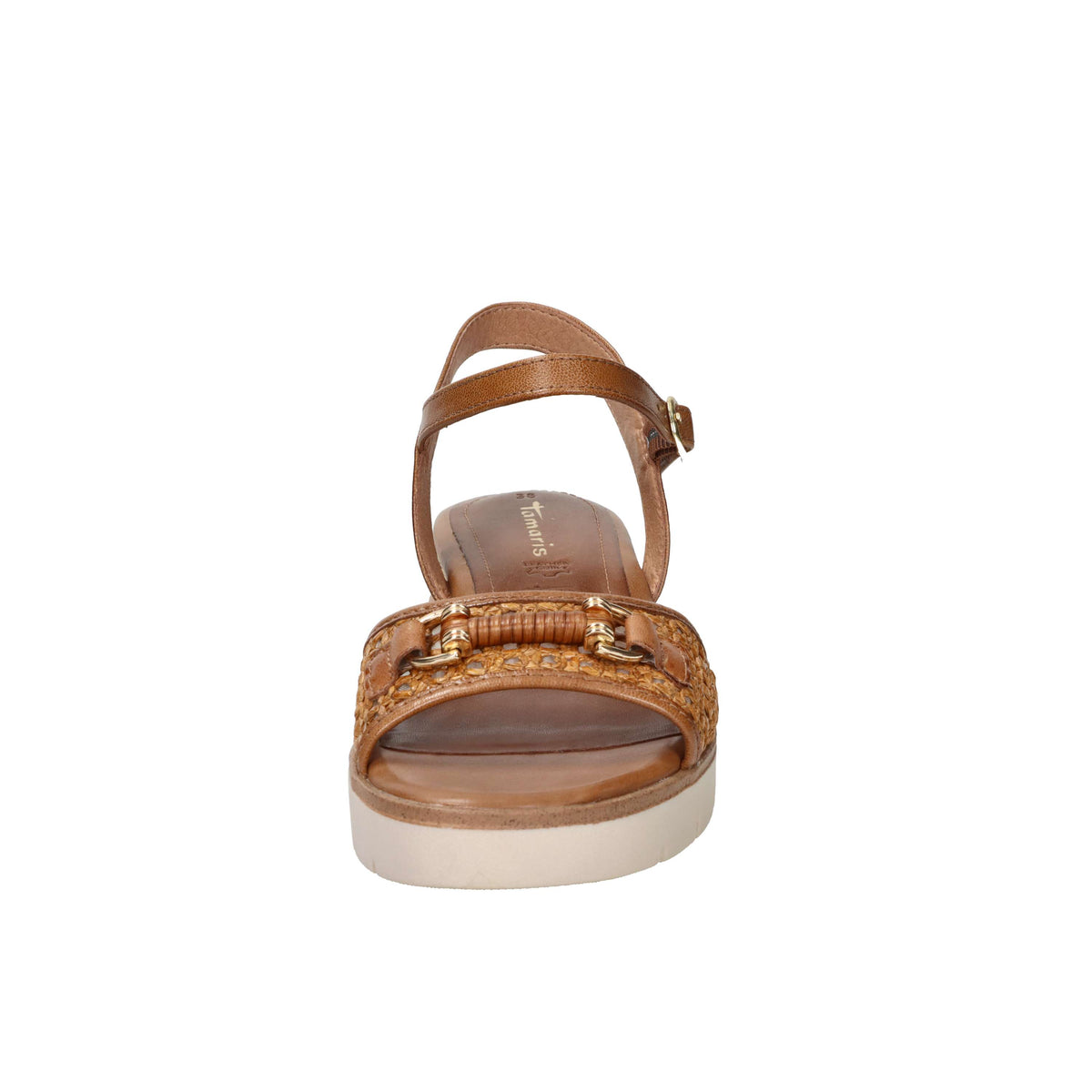 Tamaris Mujer Sandalia con cuña 1-28215-46 Cuero