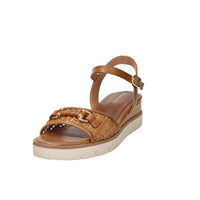 Tamaris Mujer Sandalia con cuña 1-28215-46 Cuero