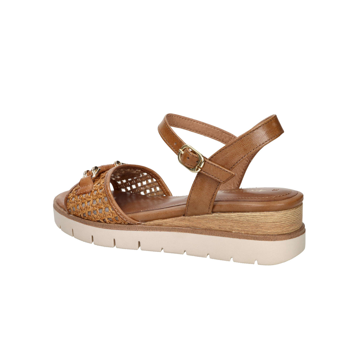 Tamaris Mujer Sandalia con cuña 1-28215-46 Cuero