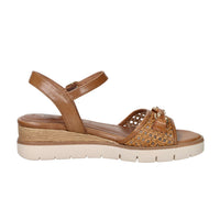 Tamaris Mujer Sandalia con cuña 1-28215-46 Cuero