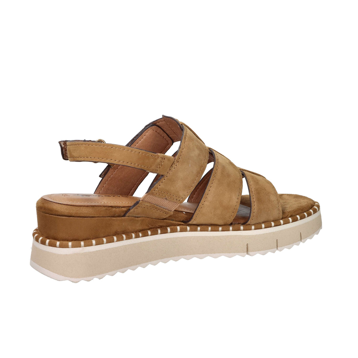 Tamaris Mujer Sandalia con cuña 1-28243-46 Cuero