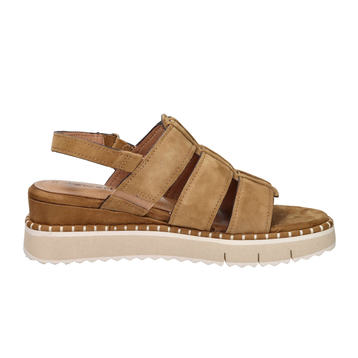 Tamaris Mujer Sandalia con cuña 1-28243-46 Cuero