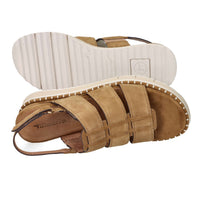 Tamaris Mujer Sandalia con cuña 1-28243-46 Cuero