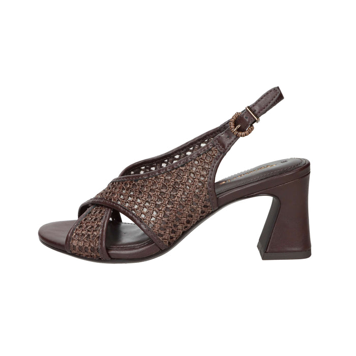 Tamaris Femme Sandale à talon 1-28315-46 Marron