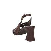 Tamaris Damen Sandale mit Absatz 1-28315-46 Braun