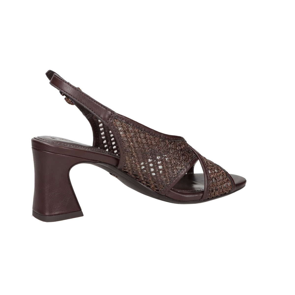 Tamaris Damen Sandale mit Absatz 1-28315-46 Braun
