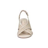 Tamaris Mujer Sandalia con tacón 1-28315-46 Crema