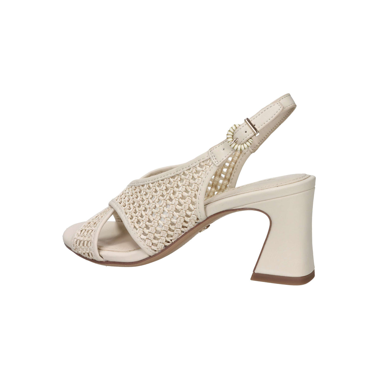 Tamaris Mujer Sandalia con tacón 1-28315-46 Crema