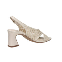 Tamaris Mujer Sandalia con tacón 1-28315-46 Crema