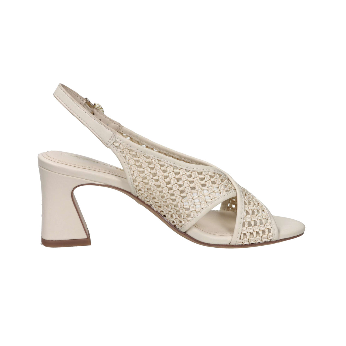 Tamaris Mujer Sandalia con tacón 1-28315-46 Crema