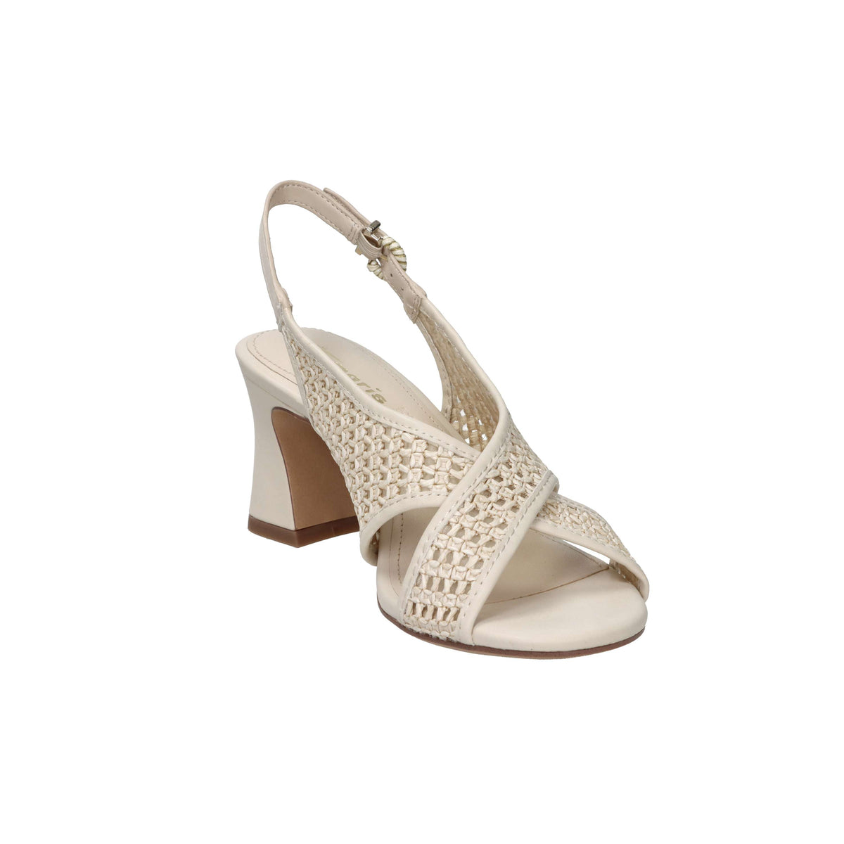 Tamaris Mujer Sandalia con tacón 1-28315-46 Crema