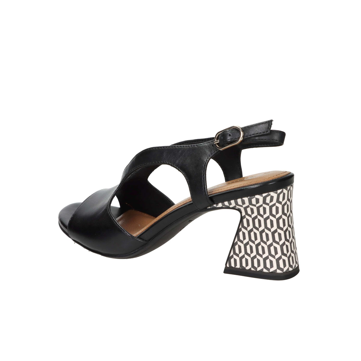 Tamaris Mujer Sandalia con tacón 1-28316-44 Negro