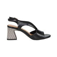 Tamaris Mujer Sandalia con tacón 1-28316-44 Negro