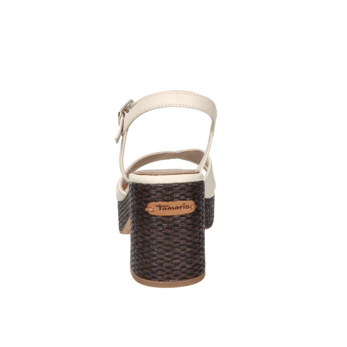 Tamaris Mujer Sandalia con tacón 1-28313-44 Beige