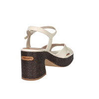 Tamaris Mujer Sandalia con tacón 1-28313-44 Beige