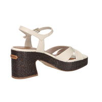 Tamaris Mujer Sandalia con tacón 1-28313-44 Beige