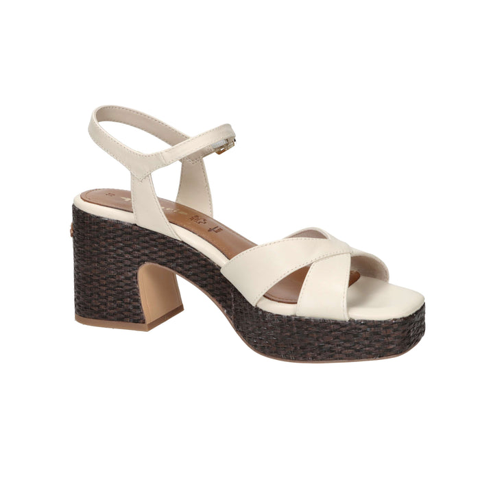 Tamaris Femme Sandale à talon 1-28313-44 Beige