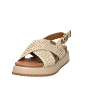 Tamaris Donna Sandalo con zeppa 1-28224-46 Beige/Cuoio