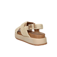Tamaris Donna Sandalo con zeppa 1-28224-46 Beige/Cuoio