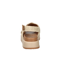 Tamaris Donna Sandalo con zeppa 1-28224-46 Beige/Cuoio