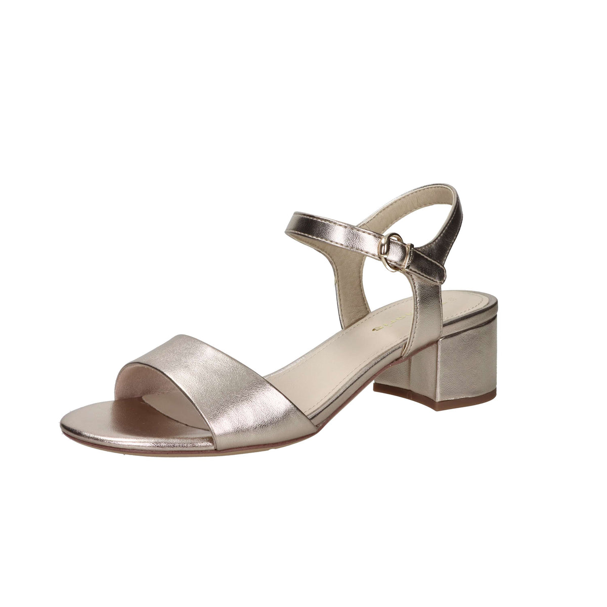 Tamaris Damen Sandale mit Absatz 1-28249-42 Bronze