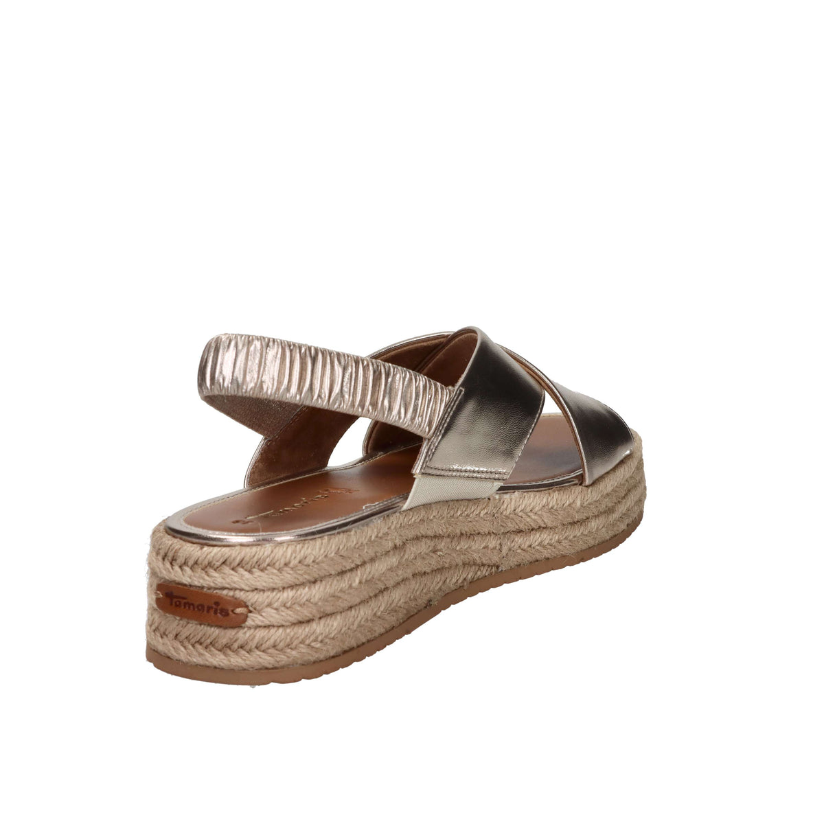Tamaris Donna Sandalo con zeppa 1-28246-46 Oro