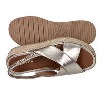 Tamaris Donna Sandalo con zeppa 1-28246-46 Oro
