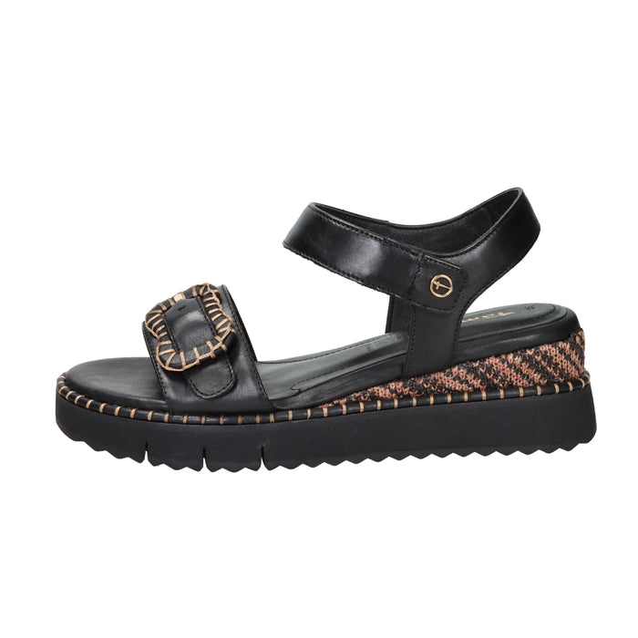 Tamaris Femme Sandale compensée 1-28223-46 Noir