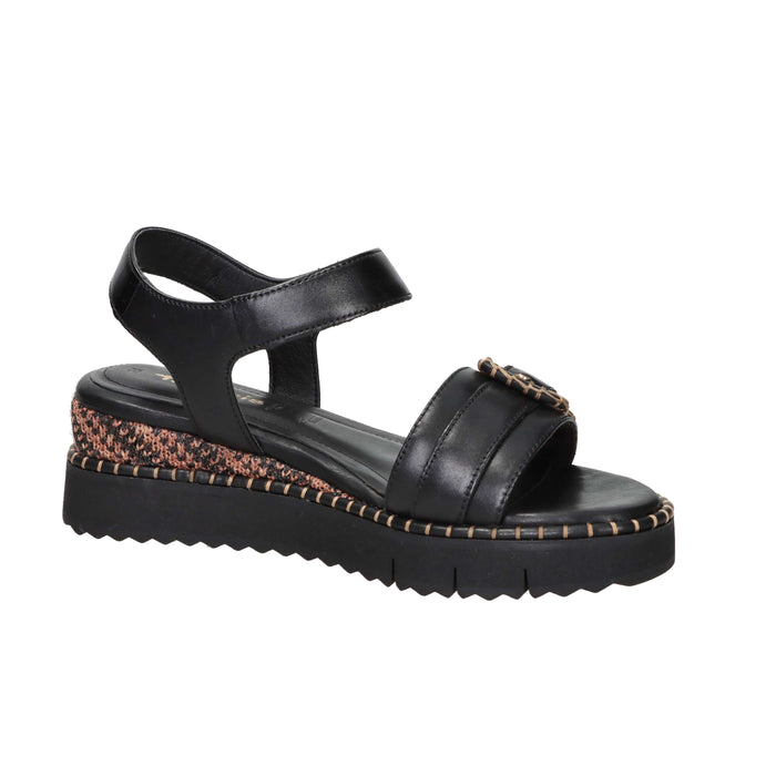 Tamaris Femme Sandale compensée 1-28223-46 Noir