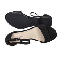 Tamaris Donna Sandalo con tacco 1-28201-42 Nero
