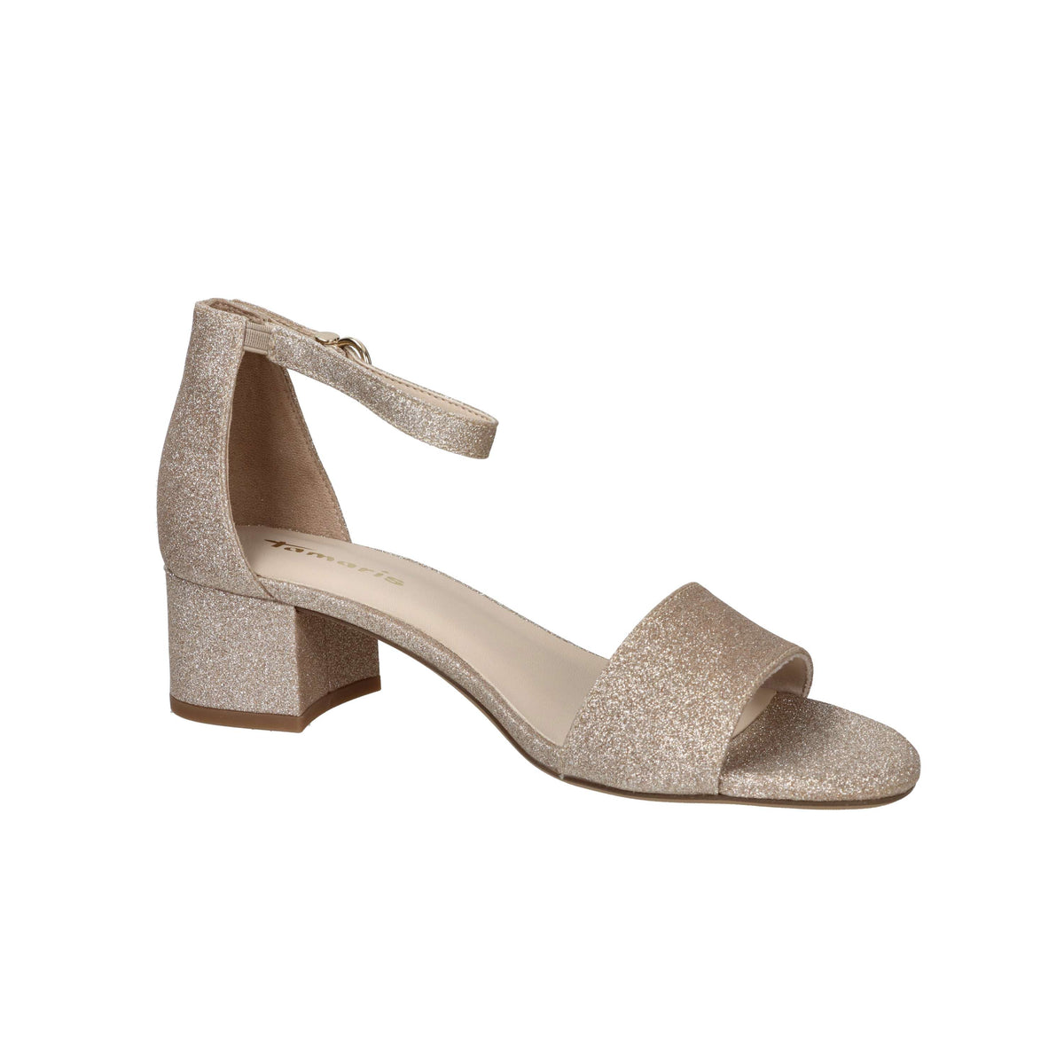 Tamaris Mujer Sandalia con tacón 1-28295-42 Oro