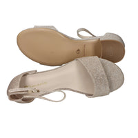 Tamaris Mujer Sandalia con tacón 1-28295-42 Oro