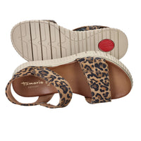 Tamaris Mujer Sandalia baja 8-88720-44 Leopardo