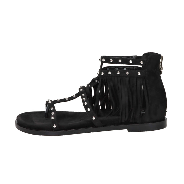 Gold & Gold Donna Sandalo basso GD471 Nero