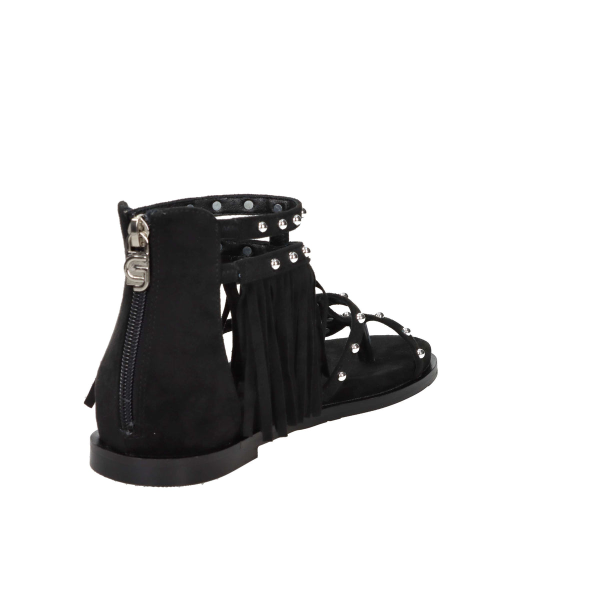 Gold & Gold Donna Sandalo basso GD471 Nero