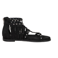 Gold & Gold Donna Sandalo basso GD471 Nero