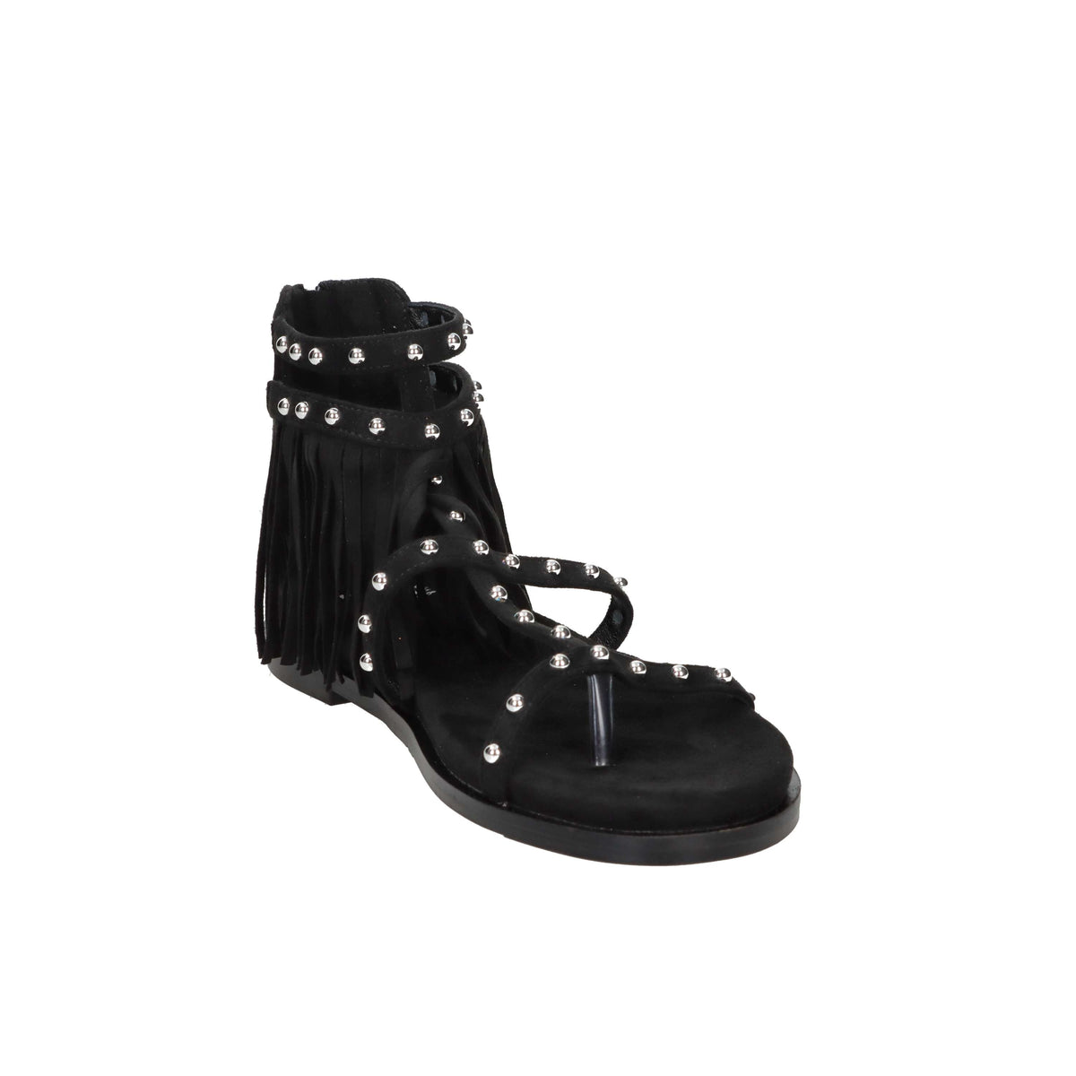 Gold & Gold Donna Sandalo basso GD471 Nero