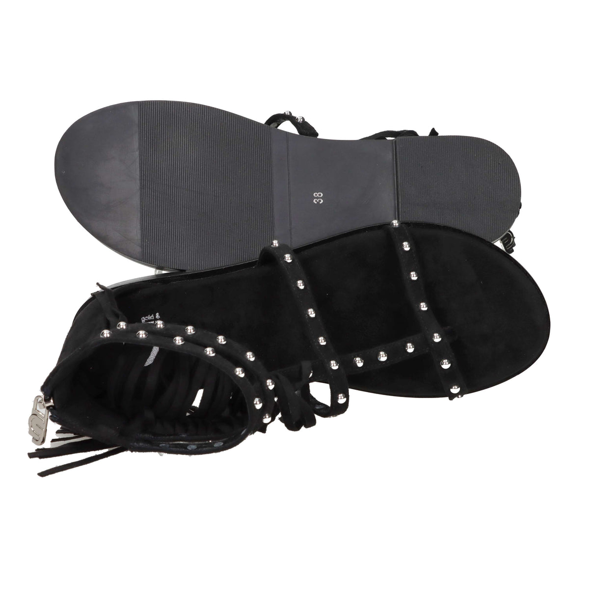 Gold & Gold Donna Sandalo basso GD471 Nero