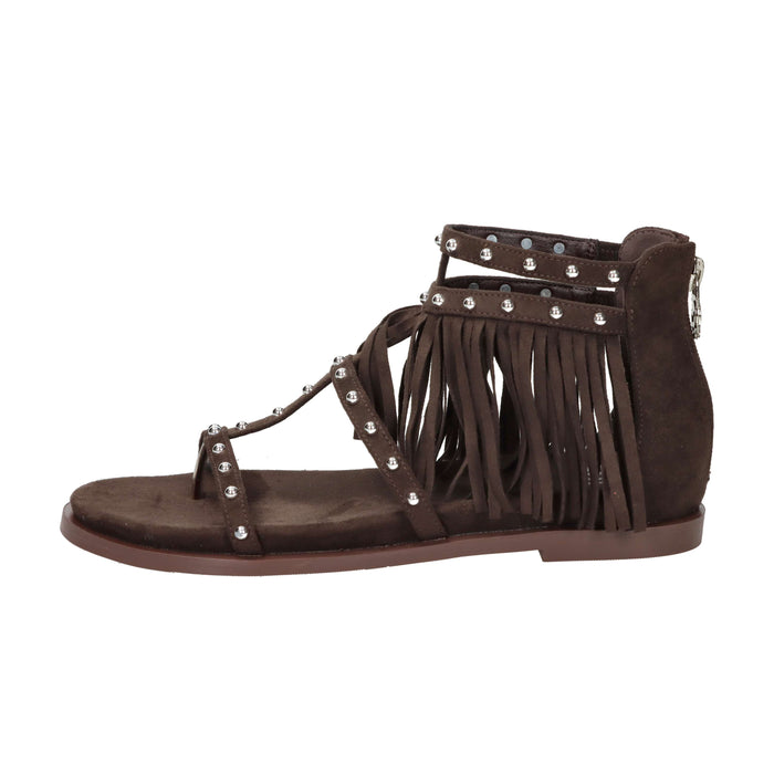 Gold & Gold Donna Sandalo basso GD471 Marrone