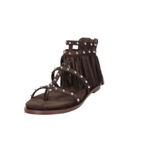 Gold & Gold Donna Sandalo basso GD471 Marrone