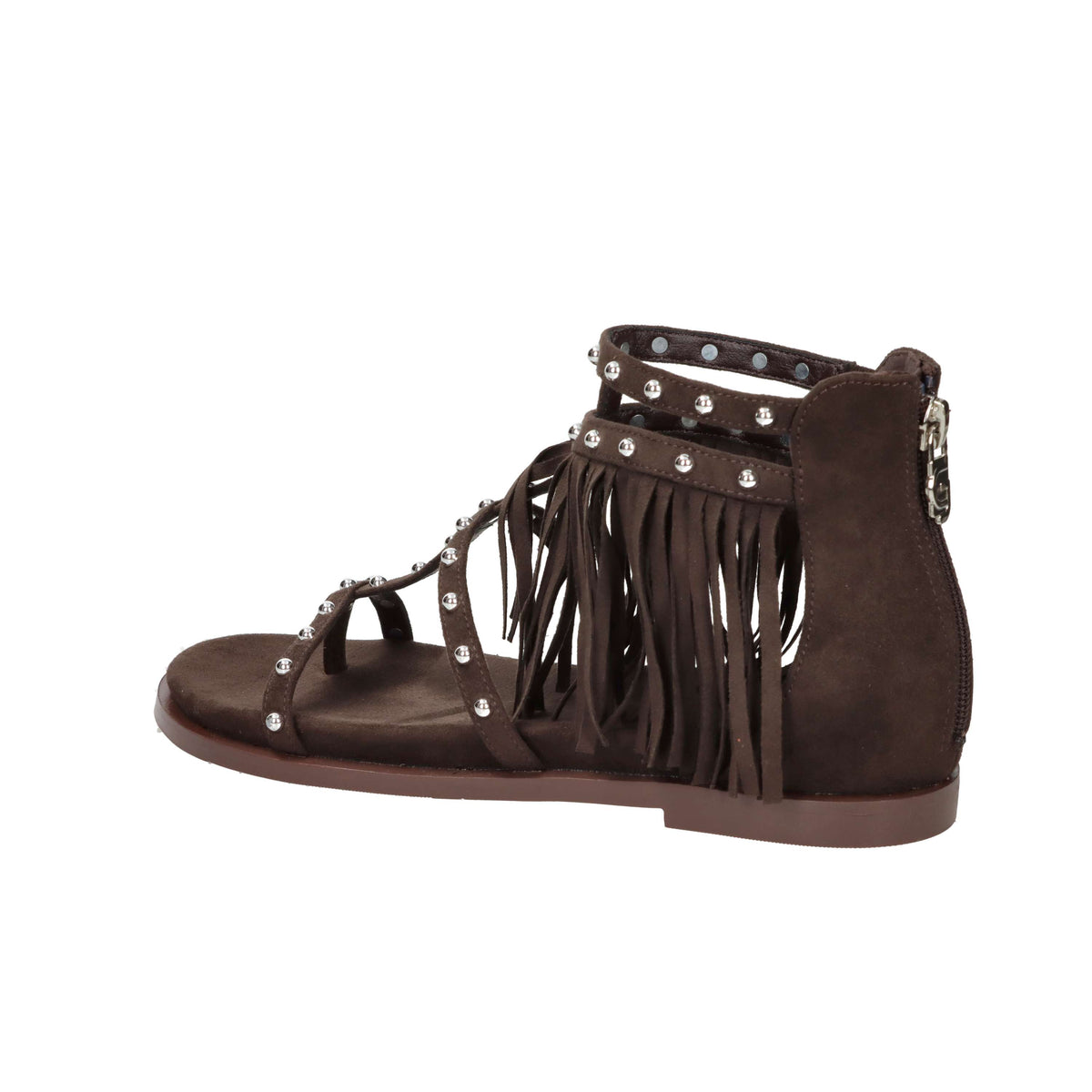 Gold & Gold Donna Sandalo basso GD471 Marrone