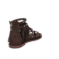 Gold & Gold Donna Sandalo basso GD471 Marrone