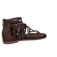 Gold & Gold Donna Sandalo basso GD471 Marrone