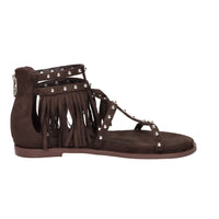 Gold & Gold Donna Sandalo basso GD471 Marrone