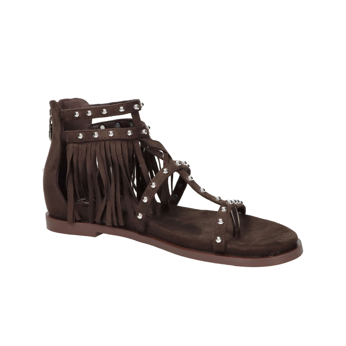 Gold & Gold Donna Sandalo basso GD471 Marrone